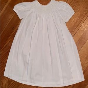 ⚜️NEW100% cotton Fleur de Lis smocked dress ⚜️